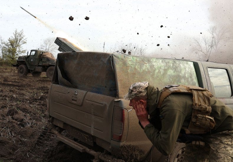 Fighting Near Bakhmut Fighting Near Bakhmut
