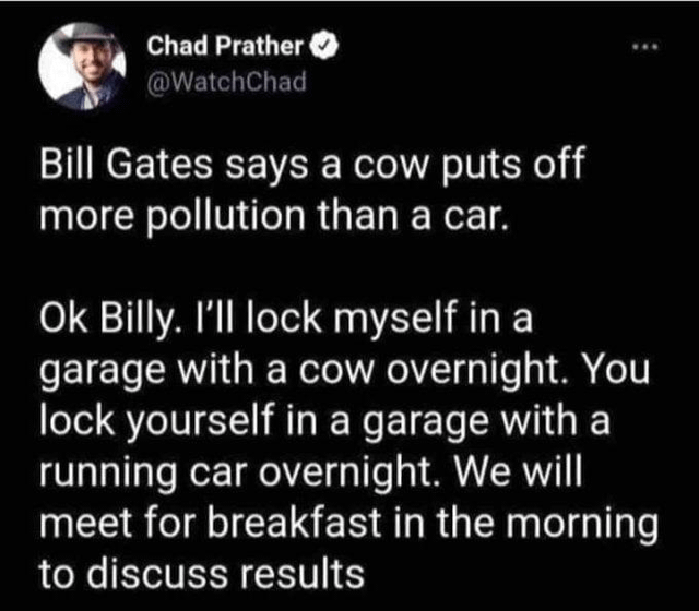 r/ConservativeMemes - Bill Gates says