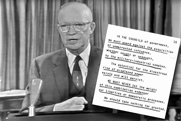 Ike military industrial complex warning 
