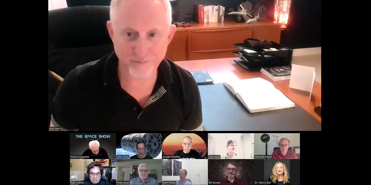 The Space Show Presents Dr. Alan Stern for a New Horizons and much more update!