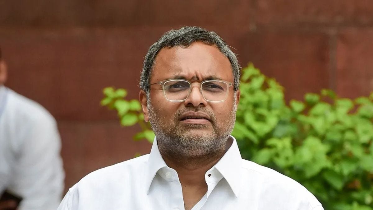 Chinese visa case news: 'Strong suspicion' Delhi court frames charges  against Congress MP Karti Chidambaram in Chinese visa case