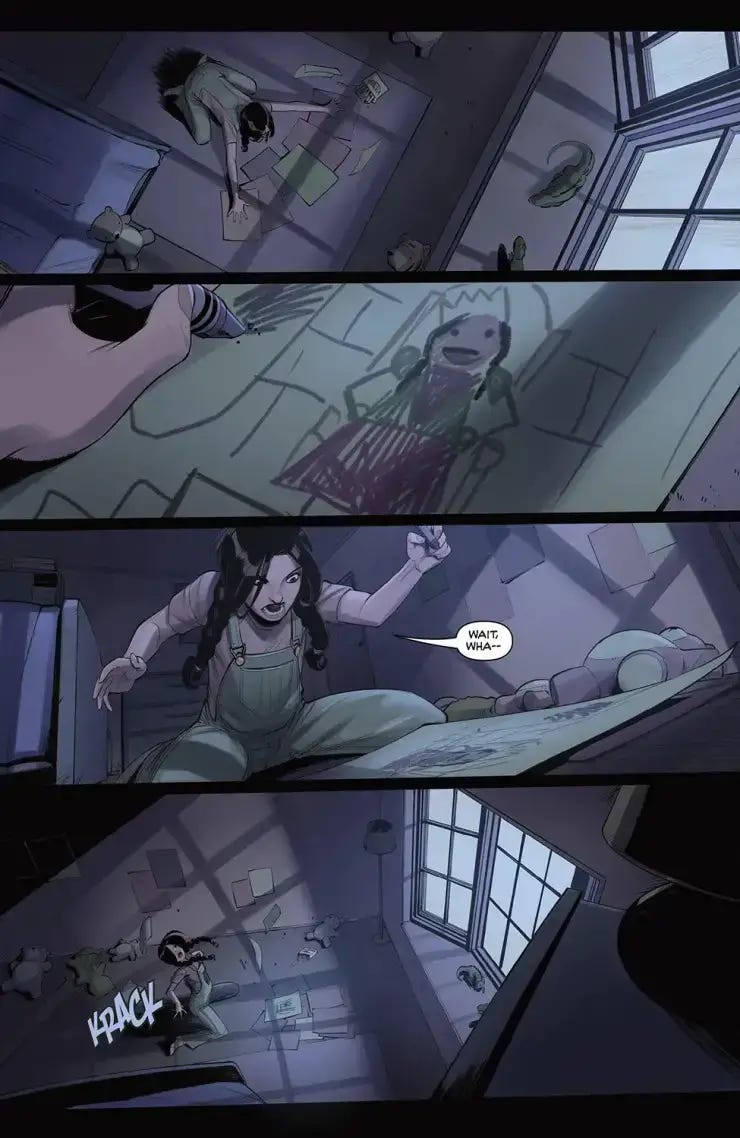 New comics series 'Kill Your Darlings' mixes Narnia and horror movie 'Hereditary'