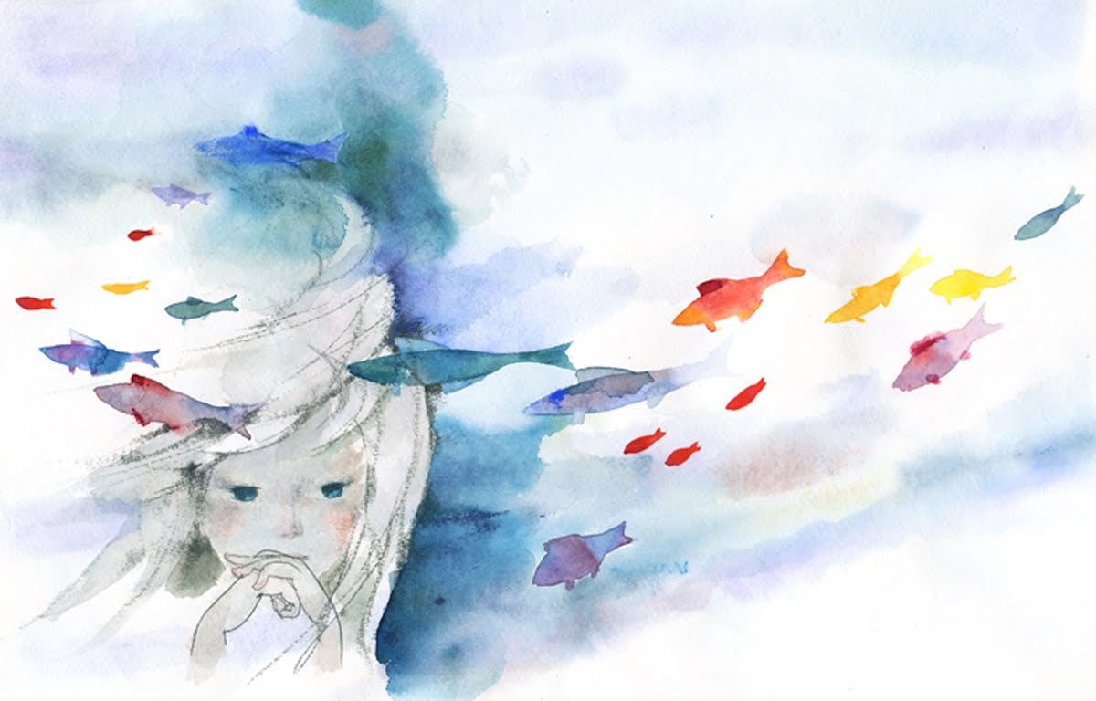 The Little Mermaid Thinking of the Prince - Chihiro Iwasaki — Google Arts &  Culture