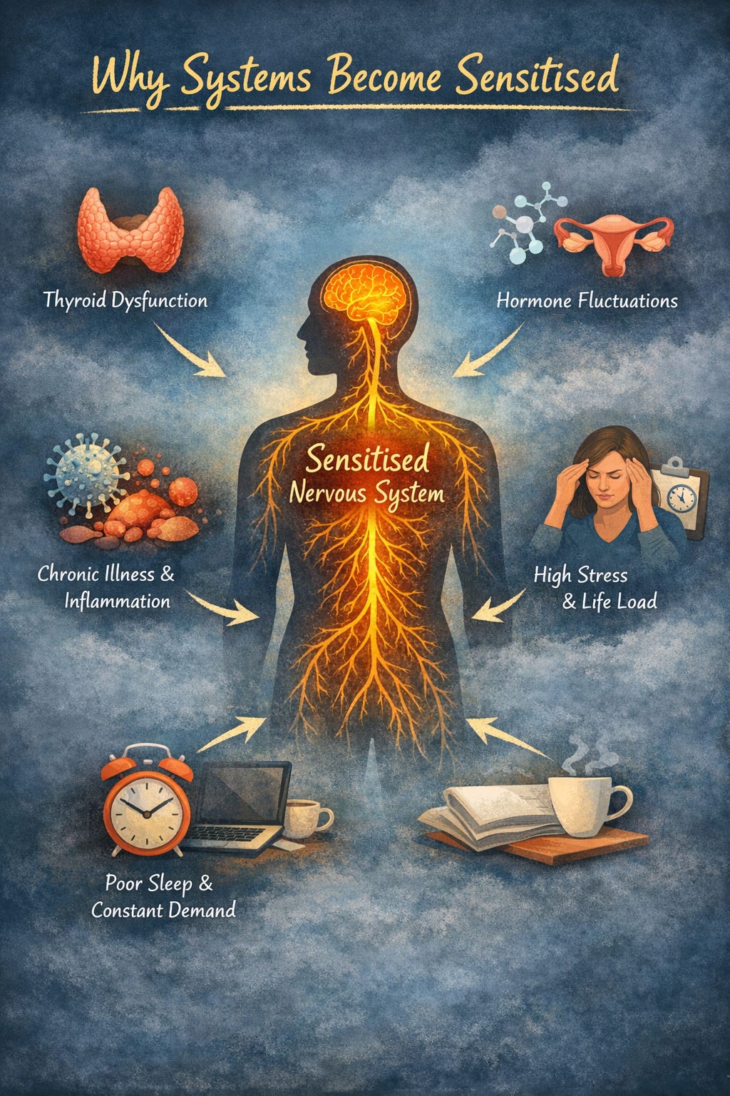 Cortisol, Thyroid, and the Autonomic Nervous System