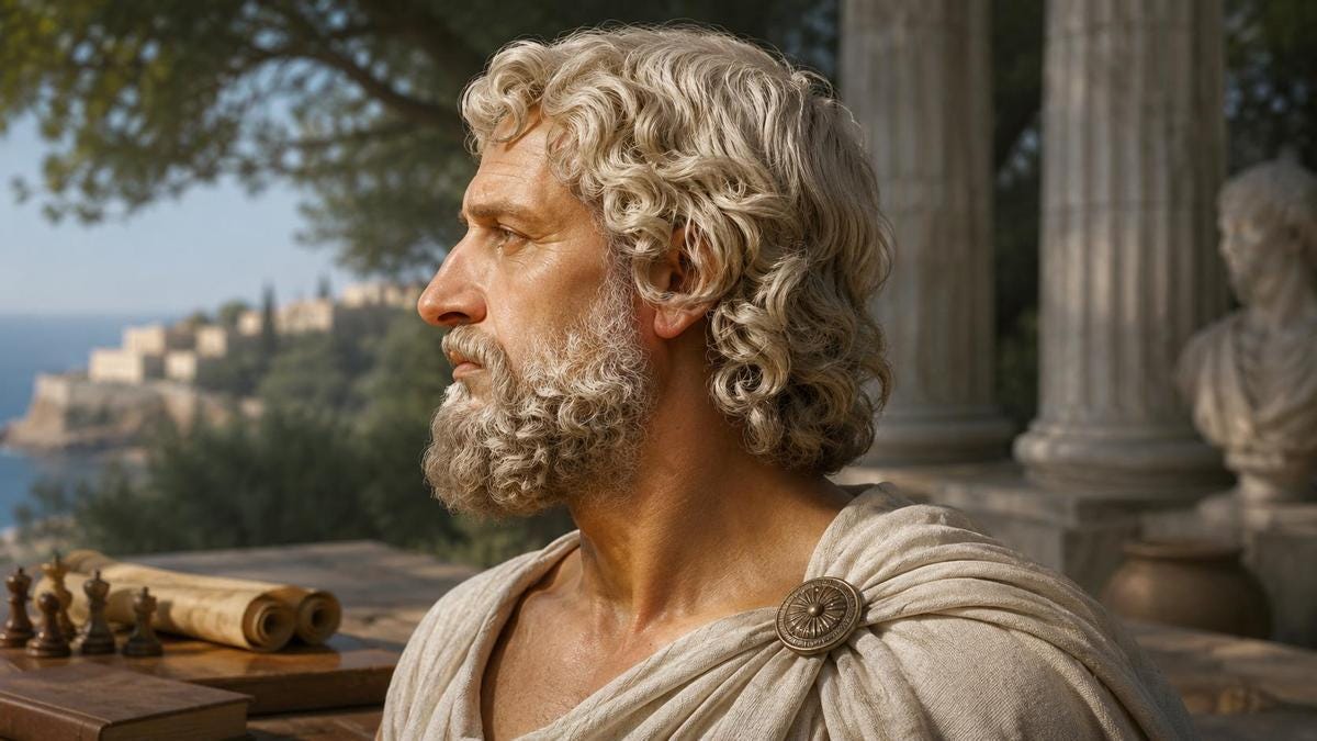 Aristipo de Cirene, filósofo griego: “Los sentidos no nos dan seguro  conocimiento de las cosas, sino que debemos obrar aquello que nos parezca  conforme a razón”