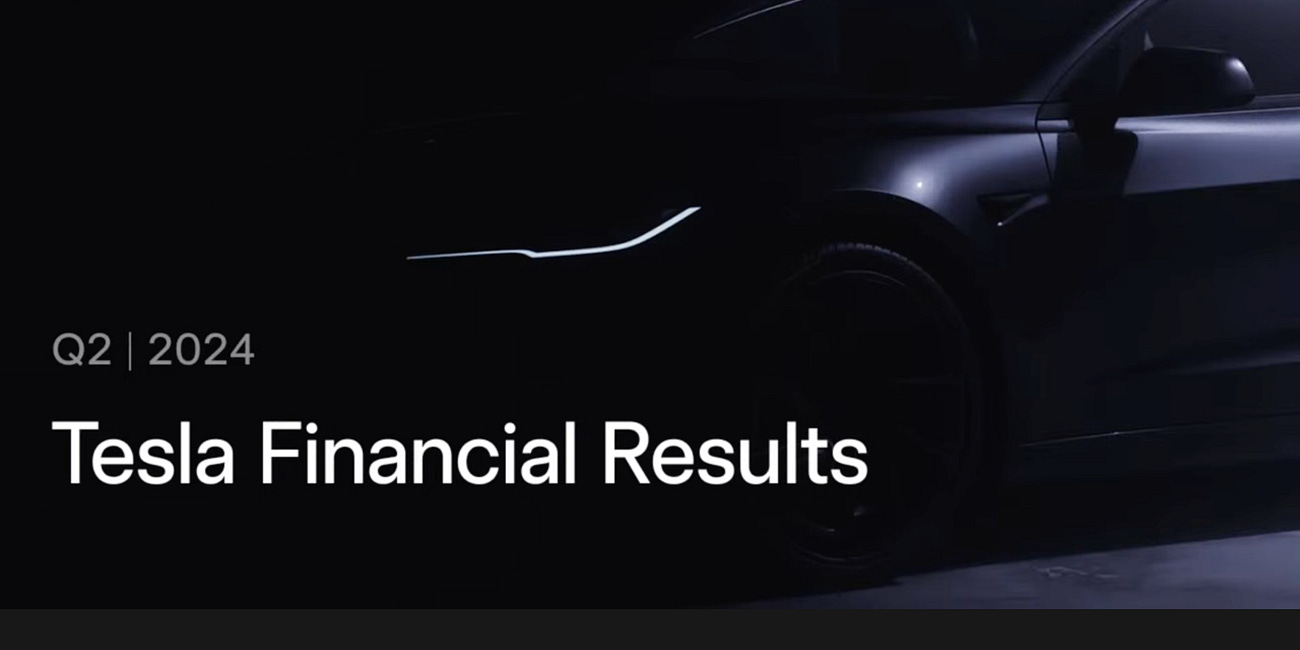 Tesla 2024 회계연도 2분기 실적 발표 전문