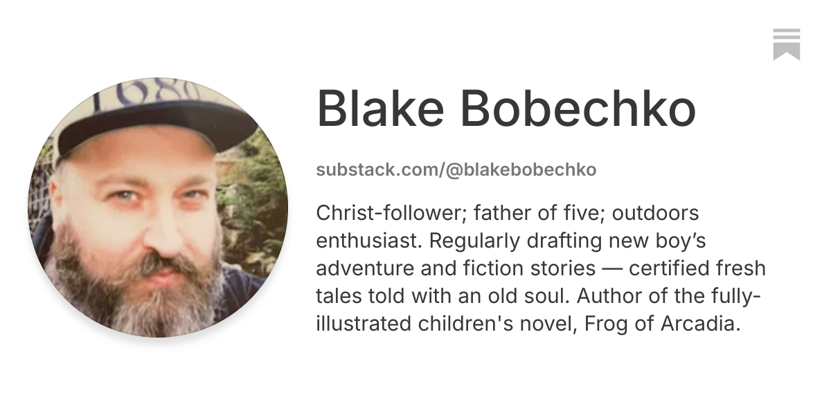 Blake Bobechko | Substack
