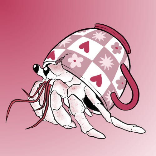 the manic hermit crab
