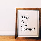 When the world is shit, focus on what you can control, instead of what you can't