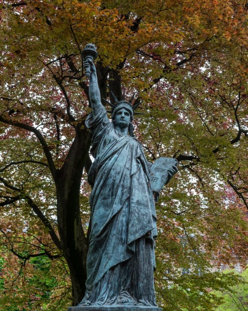The Statue of Liberty Replicas in Paris