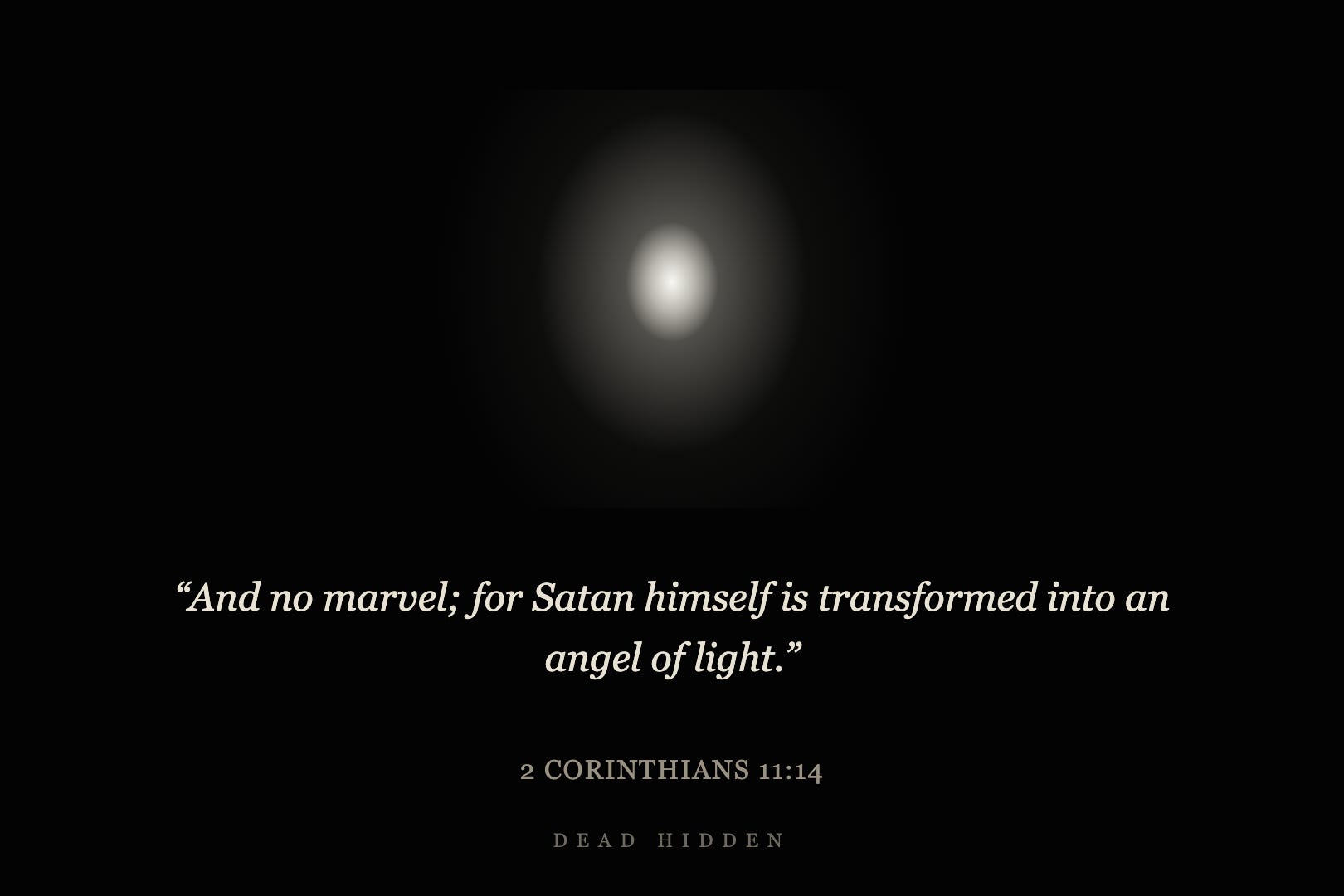 The Light at the End of the Tunnel Has a Verse