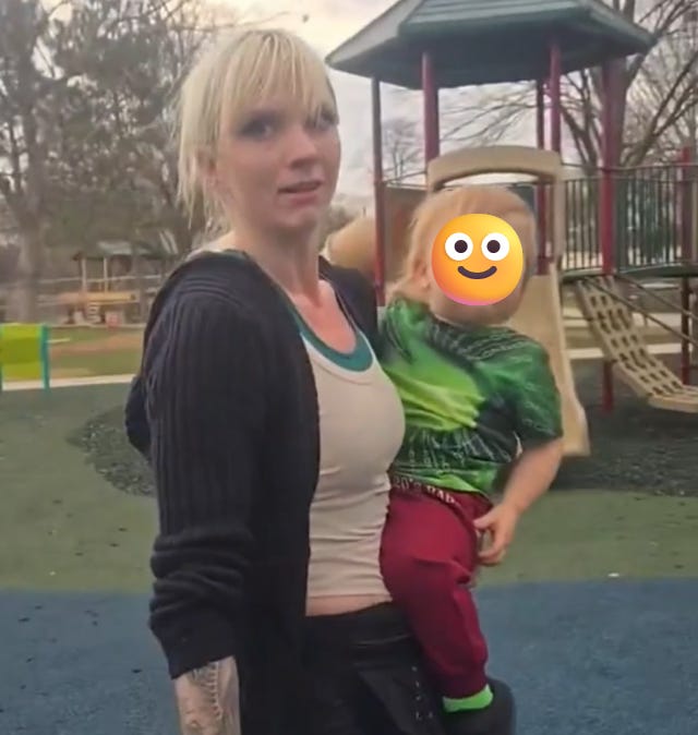 Shiloh Hendrix and her young son