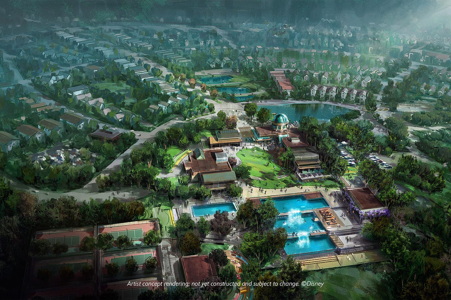 Artistically rendered bird's-eye view of Garnet community. Includes a disclaimer for additional context and information. Artistically rendered bird's-eye view of Garnet community. Includes a disclaimer for additional context and information.
