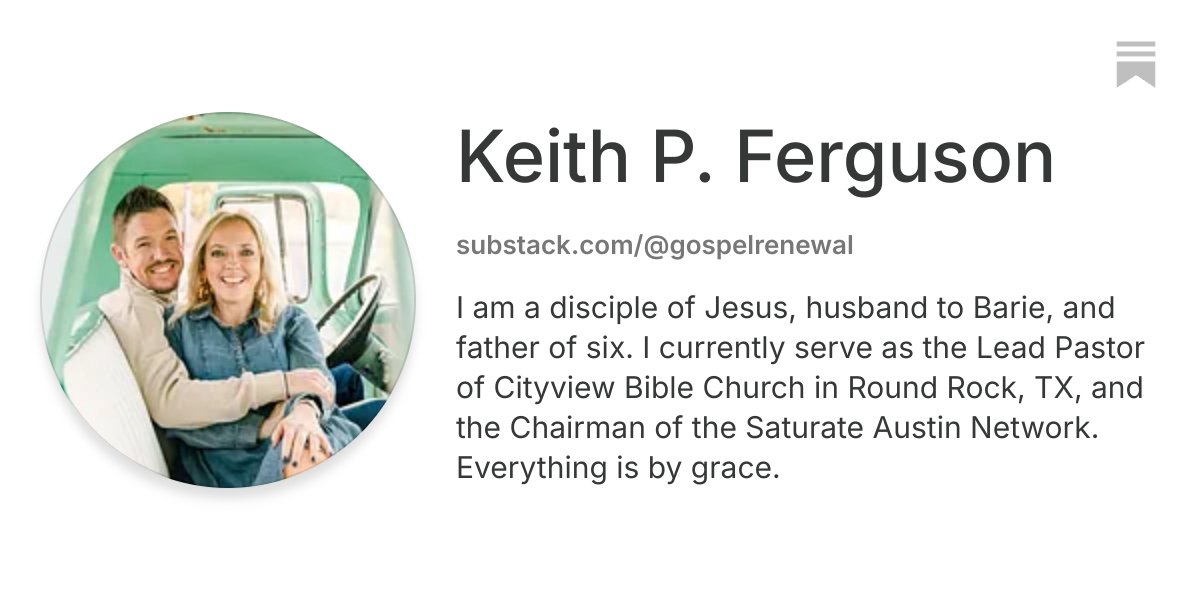 Keith P. Ferguson | Substack