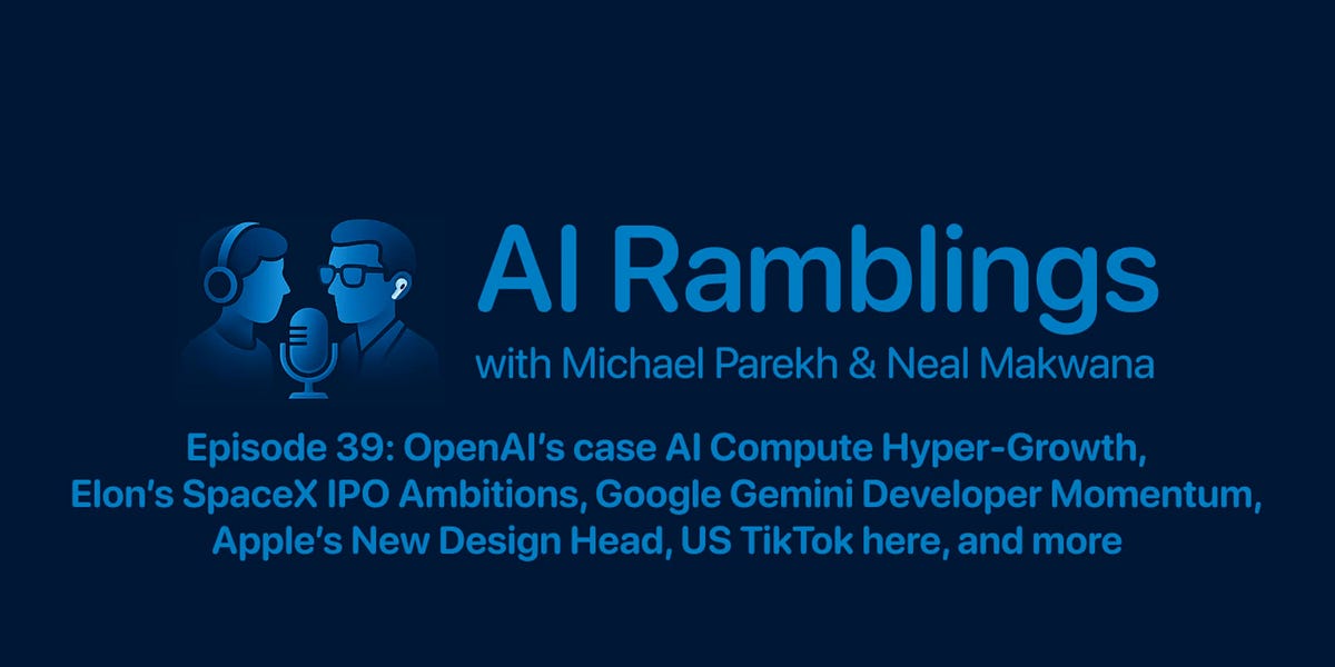 AI Ramblings: Episode 39