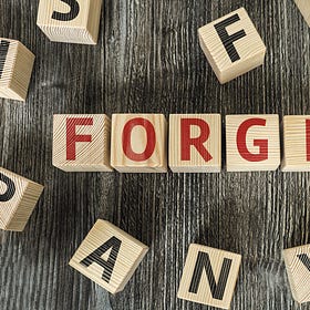 The only thing evil can't stand is forgiveness