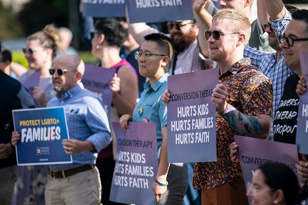 US Supreme Court Weighs Conversion Therapy Free Speech Challenge