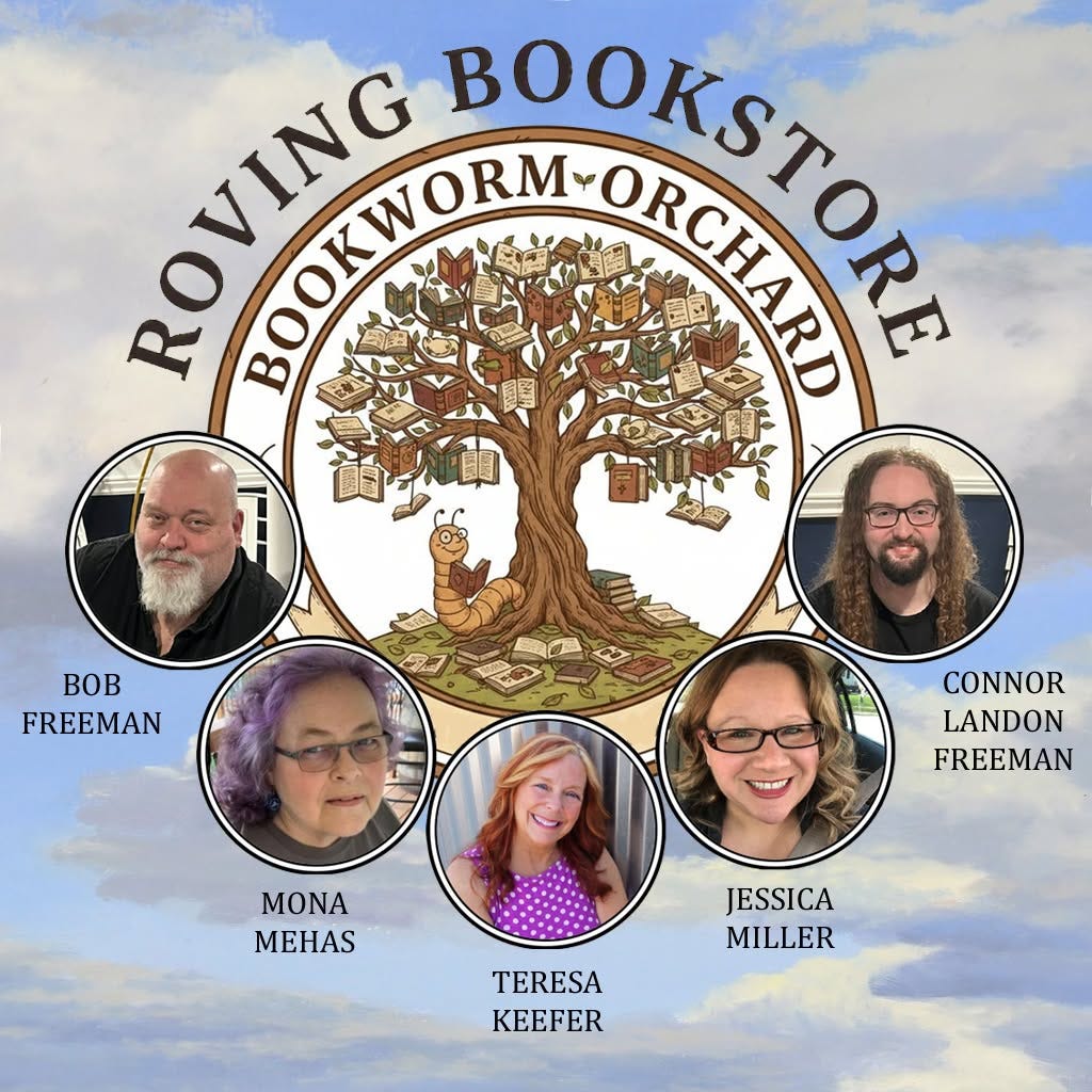 Bookworm Orchard Roving Bookstore