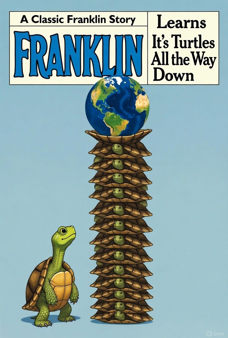 Franklin the Turtle discovers the Streisand Effect