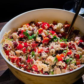 White Bean Pasta Salad with Sun Dried Tomatoes