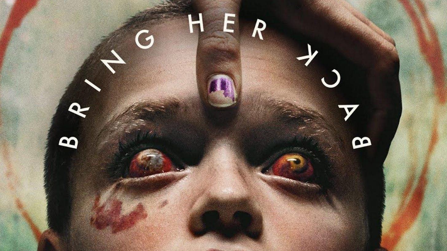 Talk to Me Directors Unleash Terror-Filled Trailer for 'Bring Her Back' -  HorrorFuel.com: Reviews, Ratings and Where to Watch the Best Horror Movies  & TV Shows