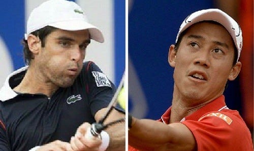 pablo andujar vs kei nishikori 2015 barcelona open pablo andujar vs kei nishikori 2015 barcelona open