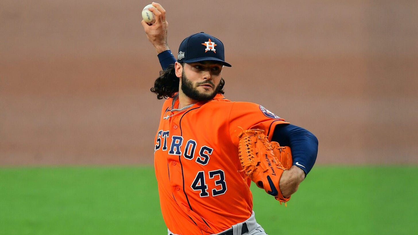 Astros' Lance McCullers Jr. OK after being cut by bottle in celebration - NBC Sports Astros' Lance McCullers Jr. OK after being cut by bottle in celebration - NBC Sports