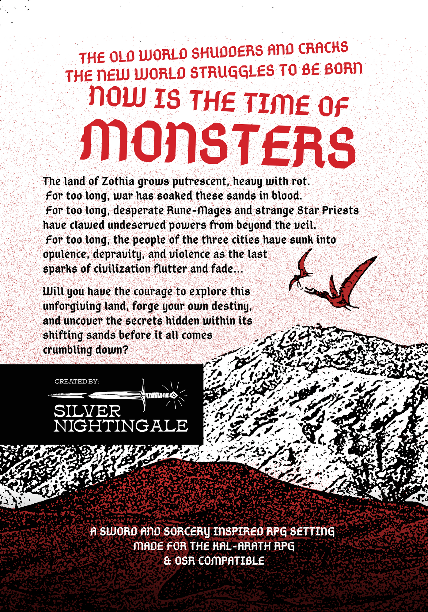 The Red Wastes of Zothia - Safina, the Clanless