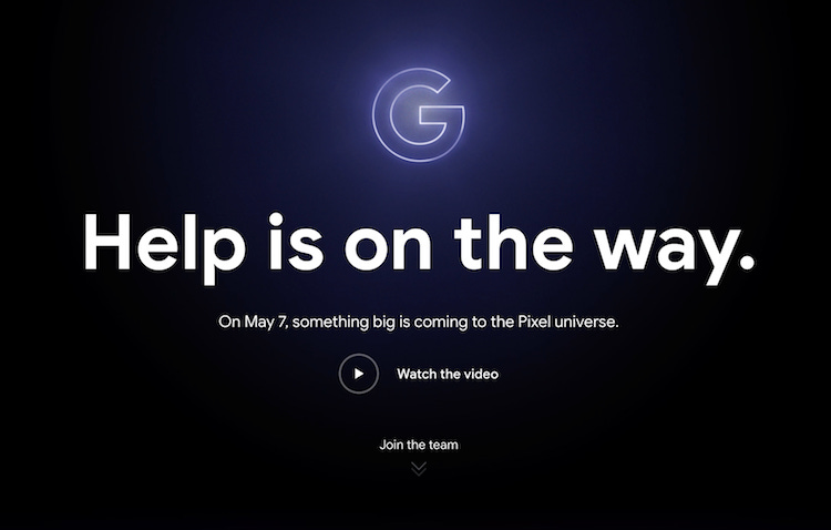 Google May 7 Pixel teaser