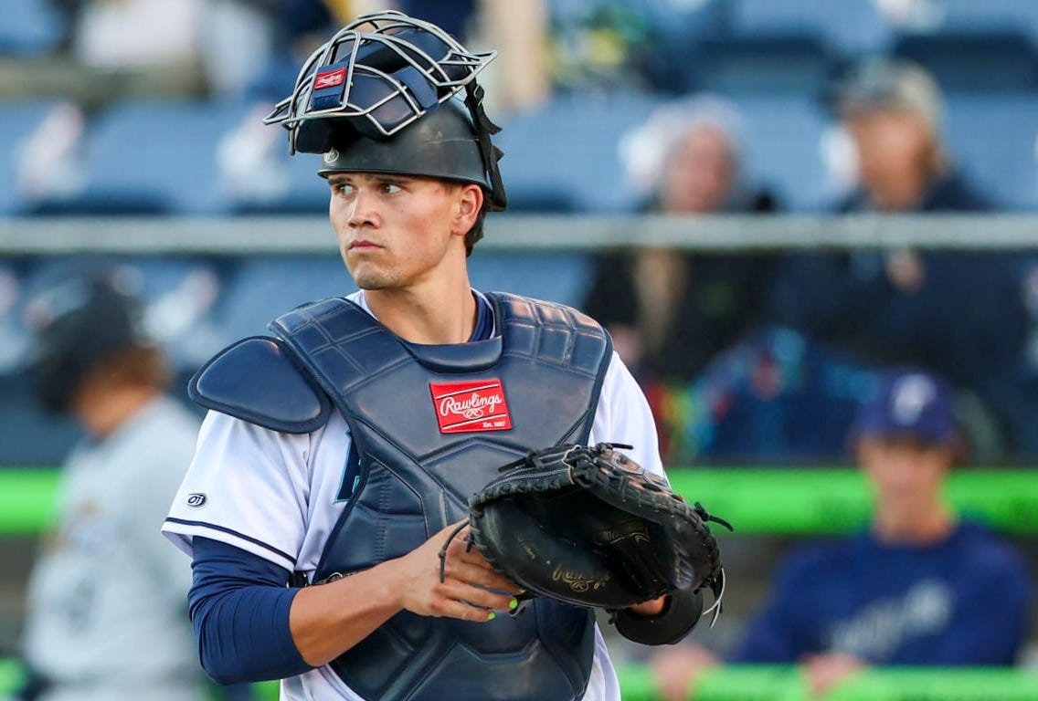 Mariners prospect Luke Stevenson has six RBIs for High-A Everett
