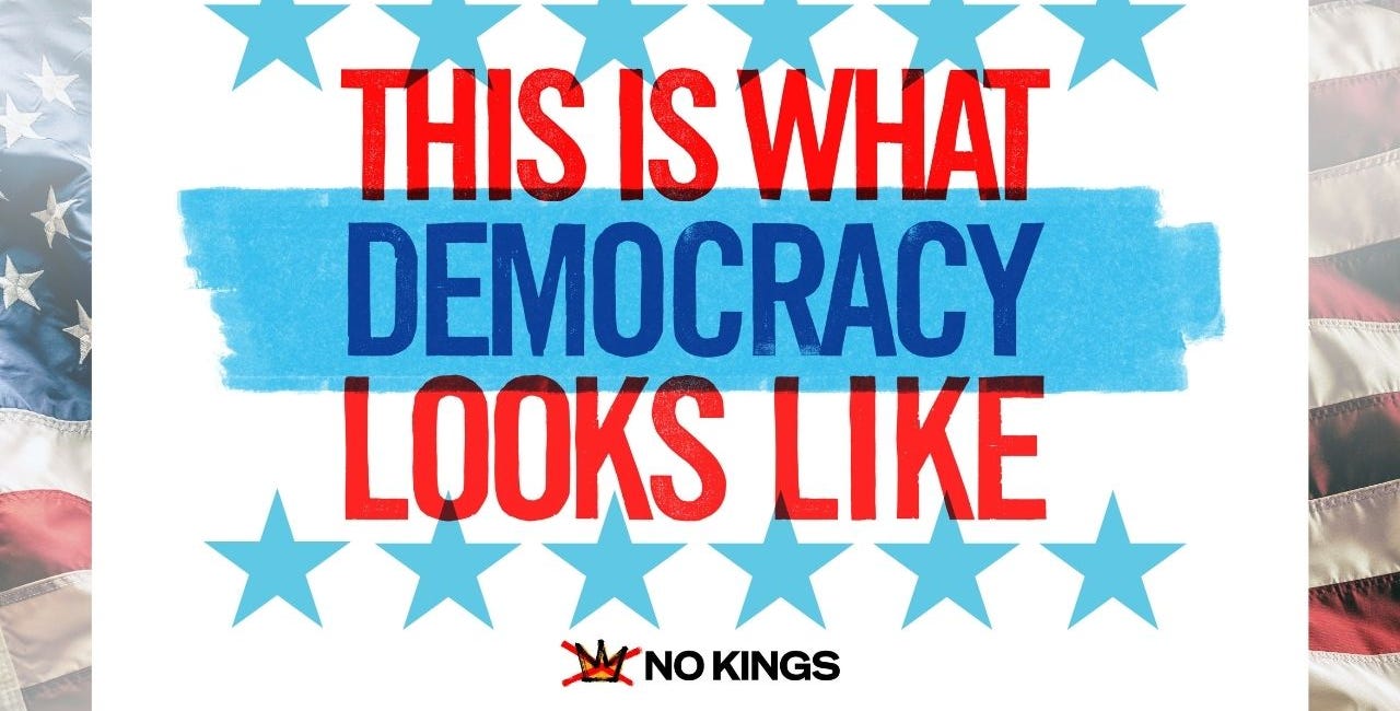 Saturday’s No Kings Day Isn’t About Hate. It’s About Standing Up for Hope and Democracy.