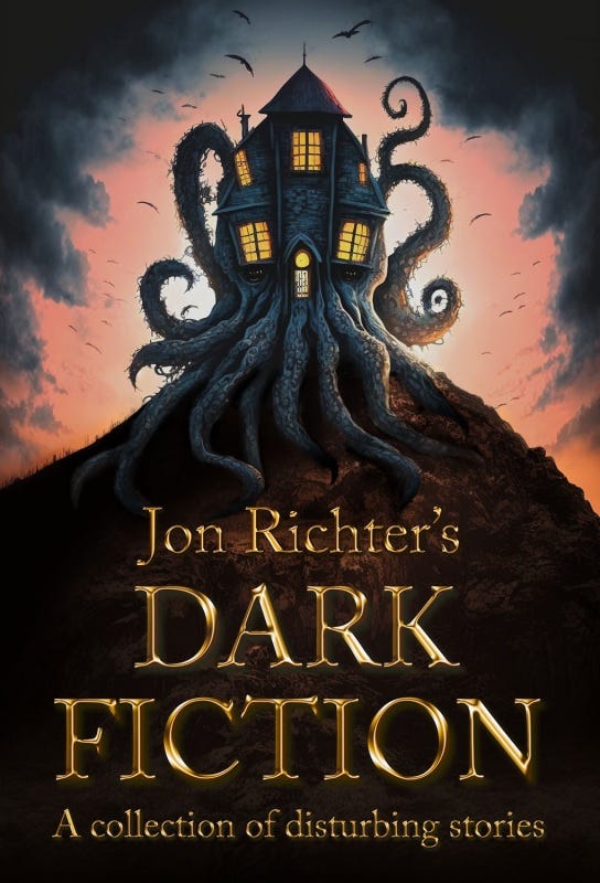 Cover image for Jon Richter's collection of short stories