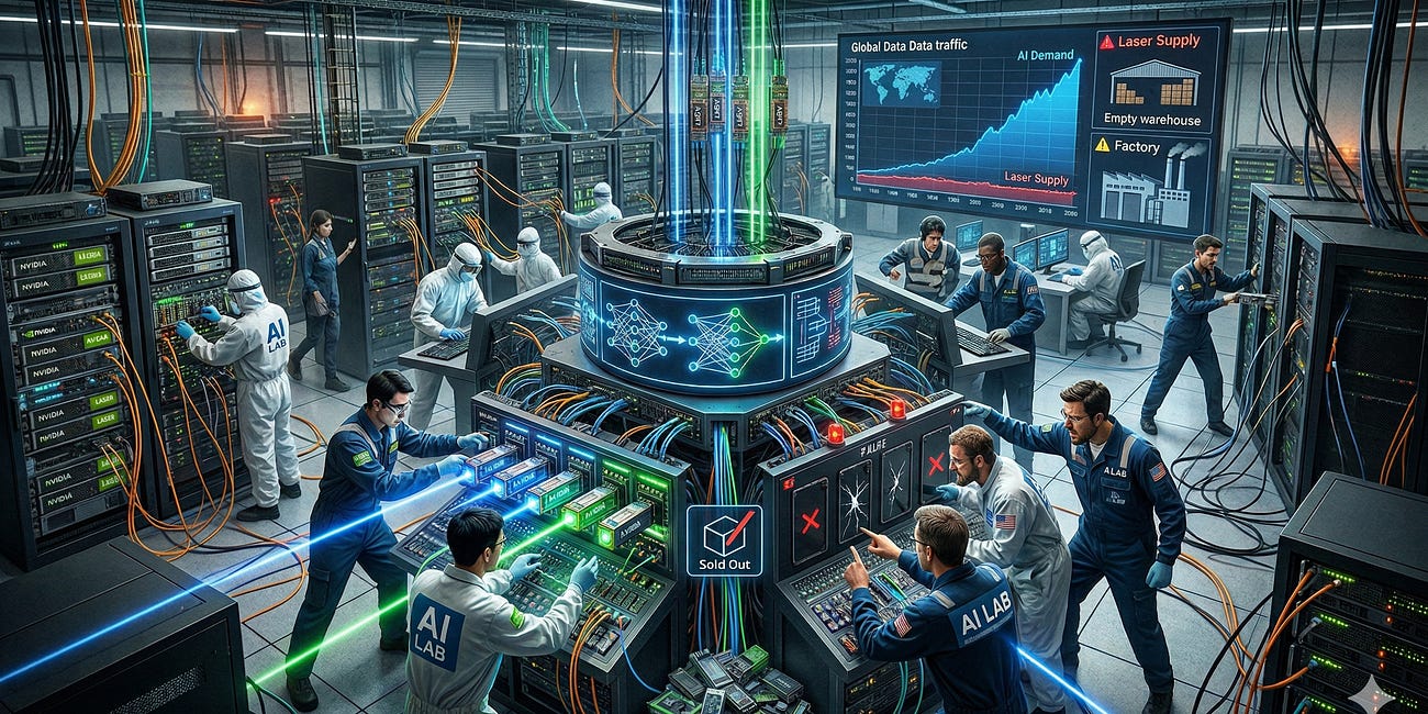 The War of Light, A Laser Shortage
