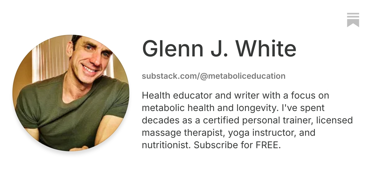 Glenn J. White | Substack