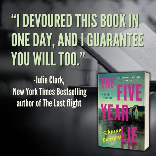 the ONE thriller you can handle right now