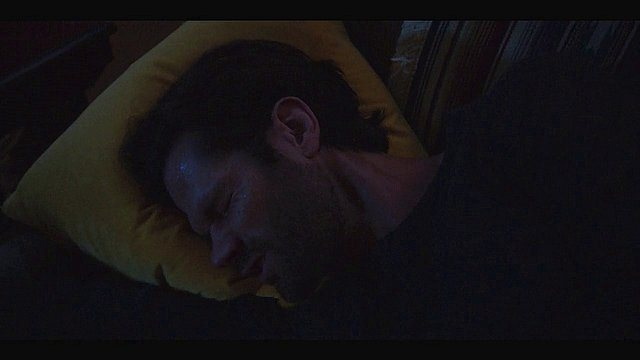 Walker close up on Cordell having a night terror mare. Walker close up on Cordell having a night terror mare.