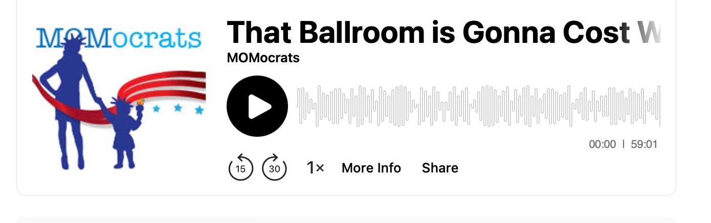 Audio podcast player