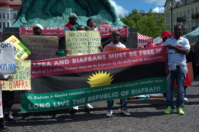 Long live the Republic of Biafra! Remember the Nigerian civil war en.wikipedia.org/wiki/Nigerian_Civil_War ? Remember Count Carl Gustaf von Rosen who helped create the Biafran Air Force en.wikipedia.org/wiki/Carl_Gustaf_von_Rosen. Uploaded 30 May 2015 by Sigfrid Lundberg. https://www.flickr.com/photos/sigfridlundberg/18243455236