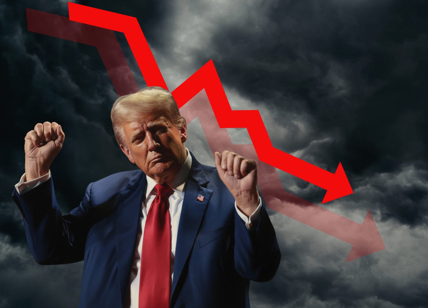 Trump’s polling collapse hits historic lows