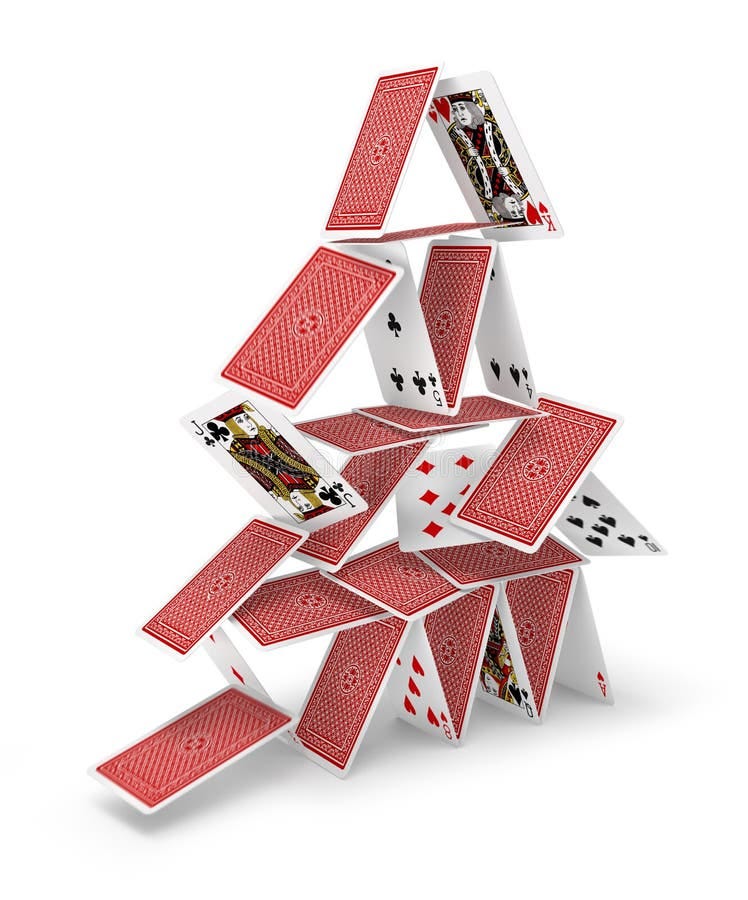 Falling House Cards Stock Photos - Free & Royalty-Free Stock Photos from  Dreamstime