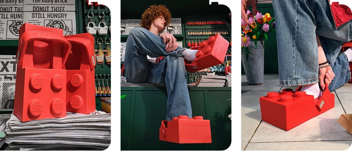 LEGO Crocs Brick Clog Red 2026