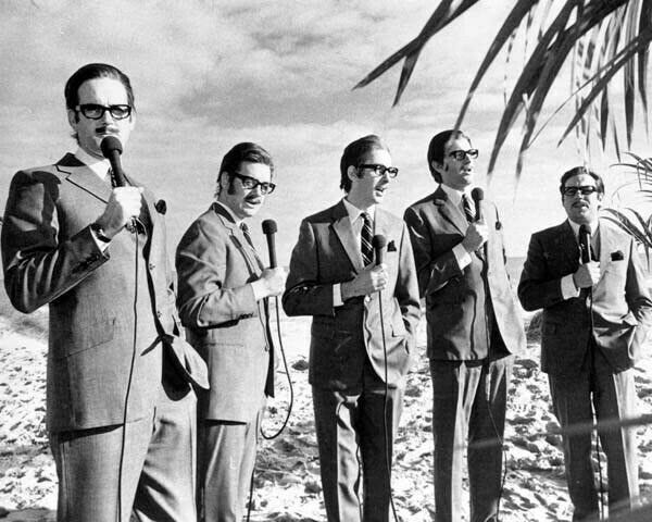 Monty Python dressed as Alan Whicker on classic Whicker Island sketch 11x17 post Monty Python dressed as Alan Whicker on classic Whicker Island sketch 11x17 post