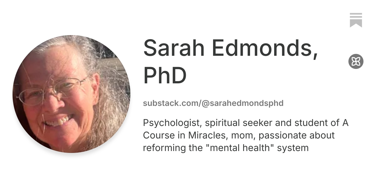 Sarah Edmonds, PhD | Substack