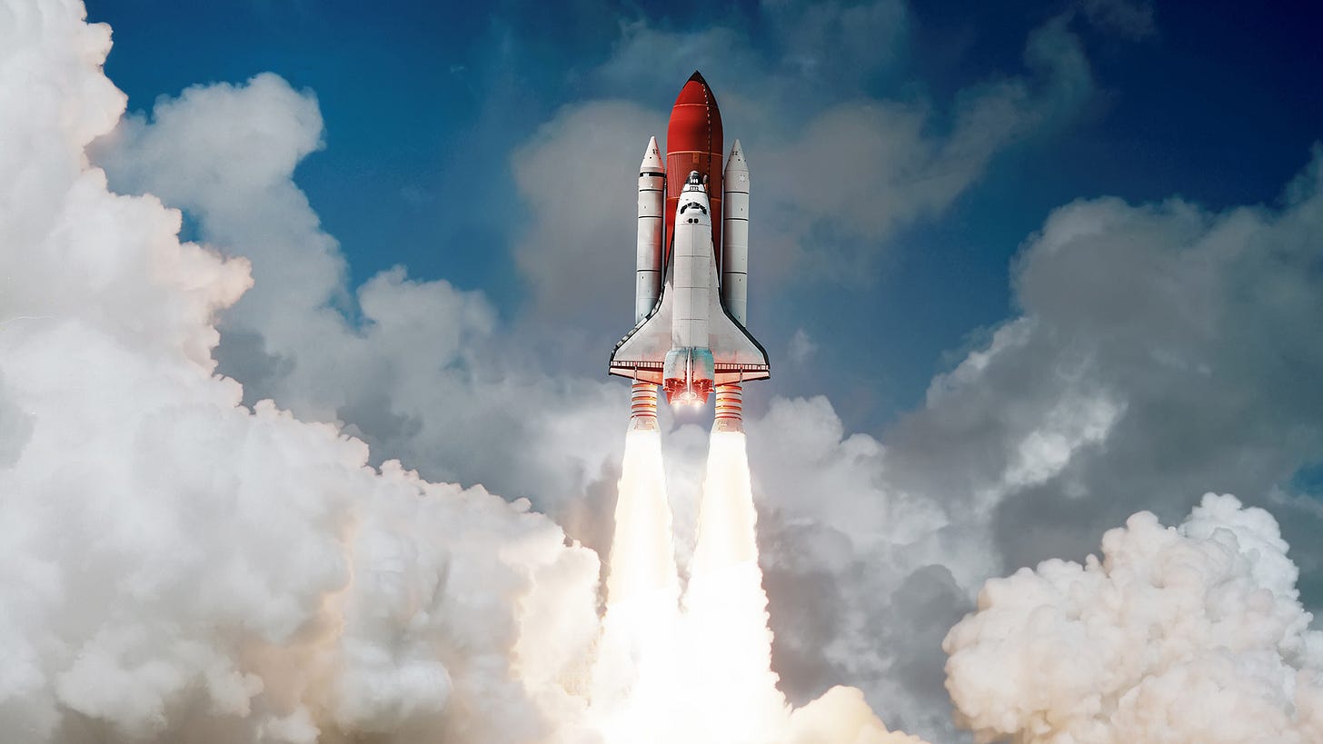 UK begins preparing for its first satellite launch with life-size rocket  display