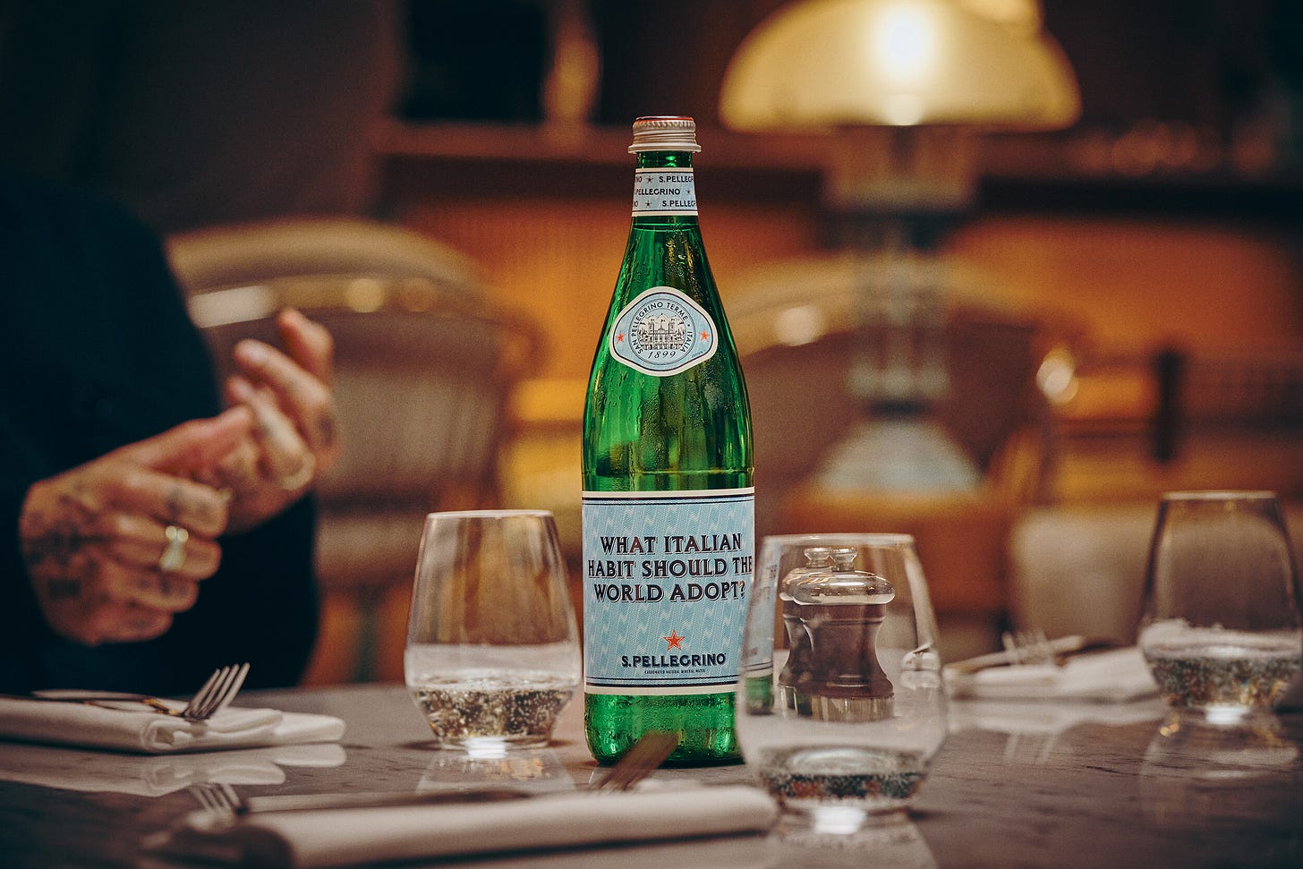 S.Pellegrino unveils its new global brand activation, Dinner Dialogues