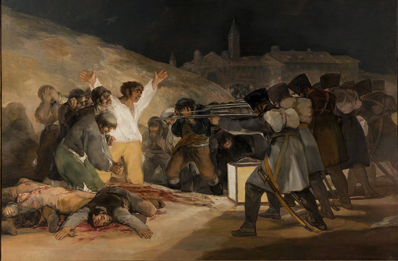 3 maggio 1808 di Francisco Goya - ADO Analisi dell'opera