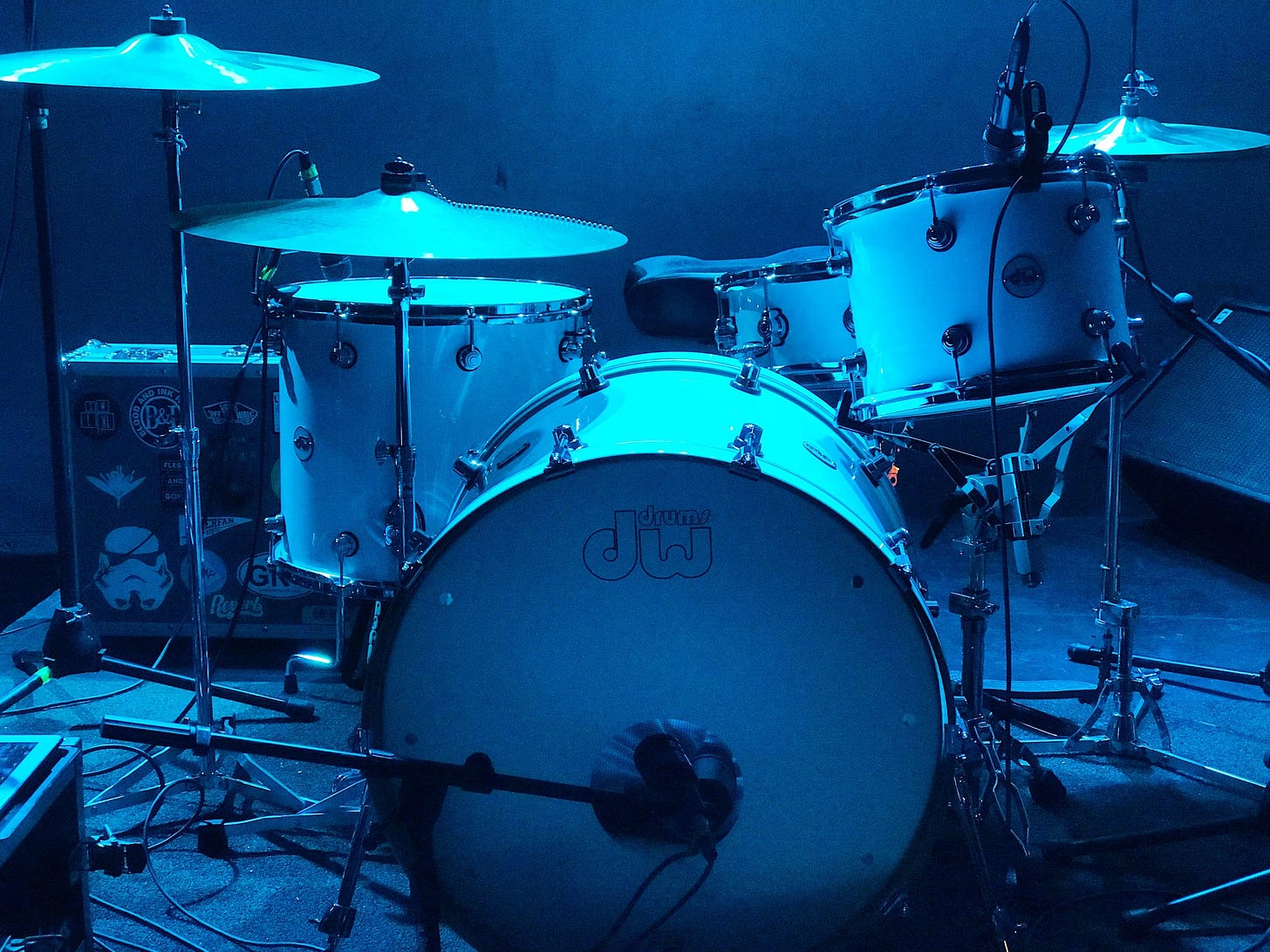 My first time getting a brand new drum kit. My first time getting a brand new drum kit.