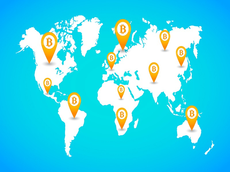 bitcoin around the world bitcoin around the world