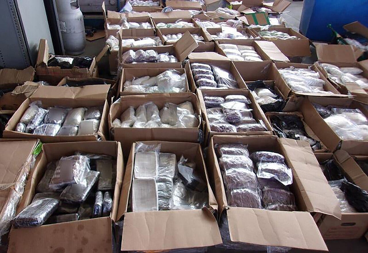 Photo: CBP Photography / Wikimedia Commons (Public domain) SAN DIEGO – U.S. Customs and Border Protection officers at the Otay Mesa commercial facility Friday seized more than 3,100 pounds of methamphetamine, fentanyl powder, fentanyl pills and heroin as part of the second largest methamphetamine bust along