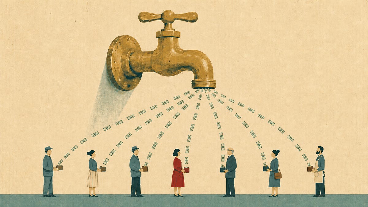 How Do We Pay for Universal Basic Income? Tax Stock the Way Companies Already Issue It.